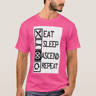 T-shirt Mangez le sommeil au fur et à mesure de la répétit