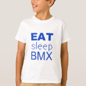 T-shirt Mangez le sommeil BMX (Devant)
