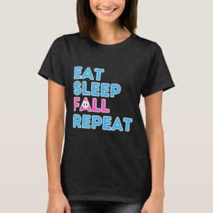 T-shirt Mangez le sommeil Chute Répéter le jeu vidéo Les g