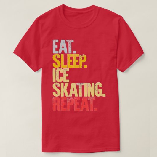 T-shirt Mangez Le Sommeil Répétez Chemise Mangez Le Sommei (Design devant)
