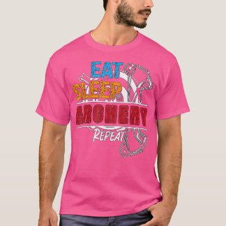 T-shirt Mangez le sommeil tir à l'arc répétez le tir tir à