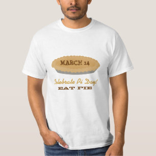 T-shirt Mangez le tarte le jour de pi