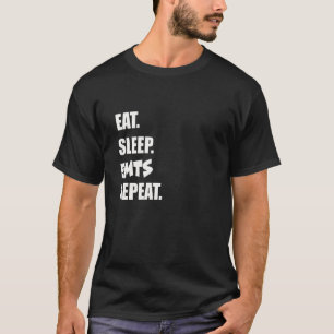 T-shirt Mangez les EMT en veille Répéter 2