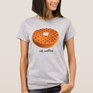 T-shirt Mangez les gaufres