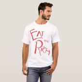 T-shirt MANGEZ L'Unisex RICHE (Devant entier)