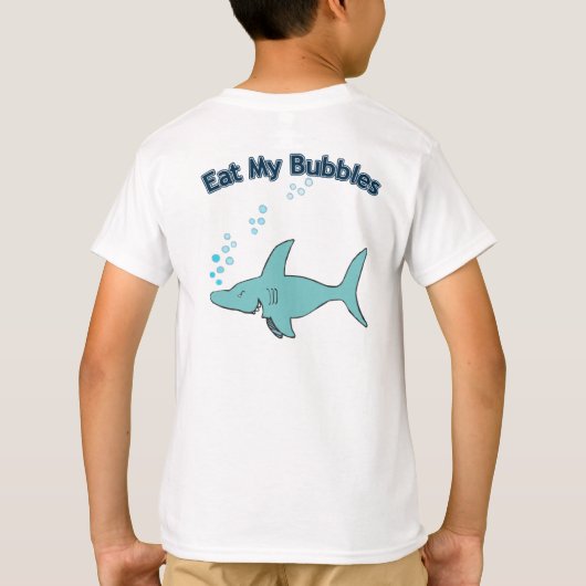 T-shirt Mangez mes bulles (Dos)