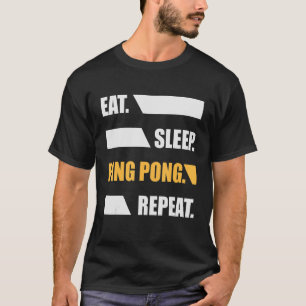 T-shirt Mangez Ping Ping Ping Paddle Sport