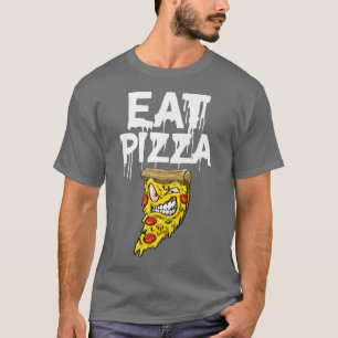T-shirt Mangez Pizza Funny Tasty Cheesy Pizza Love Foodie