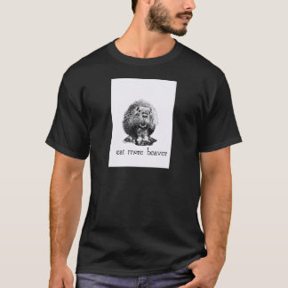 T-shirt mangez plus de castor