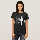 T-shirt Mangez Point de sommeil orteils pieds croisés bras (Devant entier)