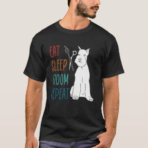 T-shirt Mangez Salle De Sommeil Répétez Salon De Salon De 