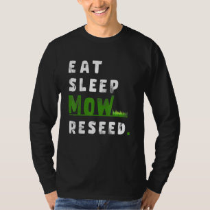 T-shirt Mangez Sleep Mow Répéter Reeed Garden Landscaper G