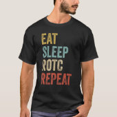 T-shirt Mangez Sleep ROTC Répéter ROTC US ROTC 1 (Devant)