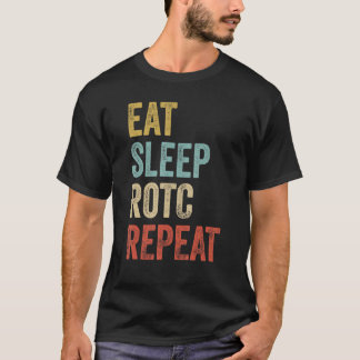 T-shirt Mangez Sleep ROTC Répéter ROTC US ROTC 1