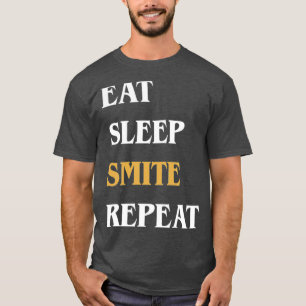 T-shirt Mangez Sleep Smite Répéter Funny Paladin