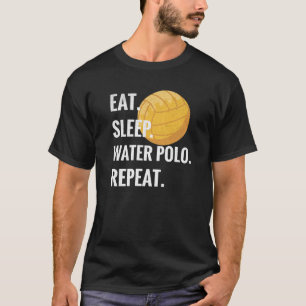 T-shirt Mangez Sleep Water Polo Répétez Water Polo Playe