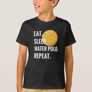 T-shirt Mangez Sleep Water Polo Répétez Water Polo Player