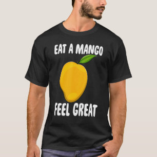 T-shirt Mangez Un Mango Et Sentez-Vous Super Amour Fruit M