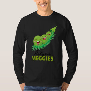 T-shirt Mangez vos Légumes Edamame Vegan Vegan Vegan FB bi