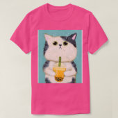 T-shirt Mango Boba Kitty (Design devant)