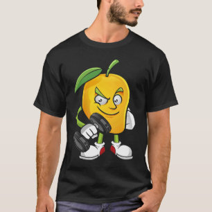 T-shirt Mango Costume Fruit Entraînement Bodybuilding Gymn