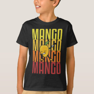 T-shirt Mango Dabbing Fruit Drôle Femmes Mangues Amour