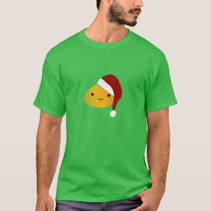 T-shirt Mango de Noël de Cute Kawaii