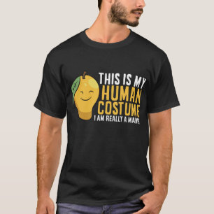 T-shirt Mango Fruit Halloween Mango Costume humain Je suis