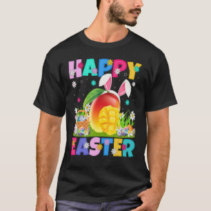 T-shirt Mango Fruit Happy Bunny de Pâques Mango Pâques Sun