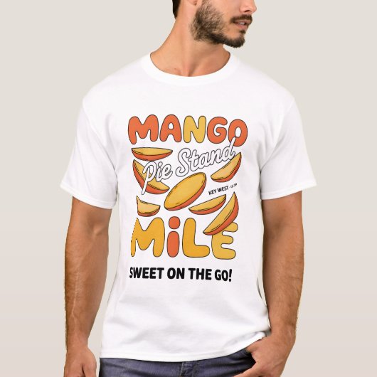T-shirt Mango Mile Pie Stand (Devant)