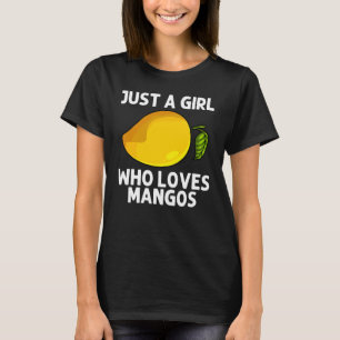 T-shirt Mangue Cool Pour Filles Enfants Mangues Fruit Mang