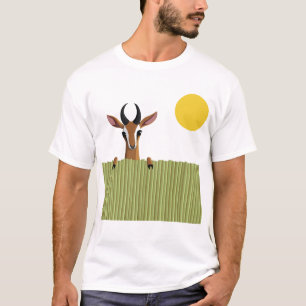 T-shirt Mangue le coup d'oeil de gazelle