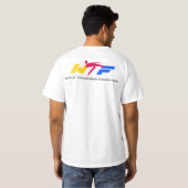 T-shirt Mangue Taekwondo (Dos entier)