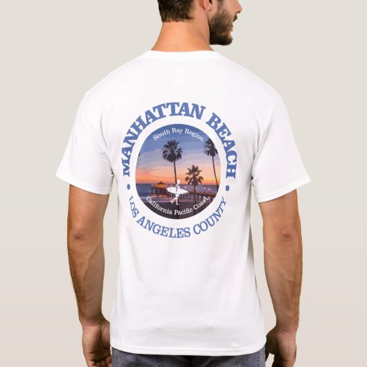 T-shirt Manhattan Beach (C) (Dos)