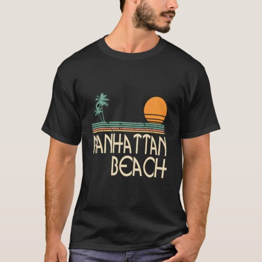 T-shirt Manhattan Beach California (Devant)