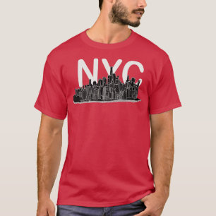 T-shirt Manhattan New York City Light
