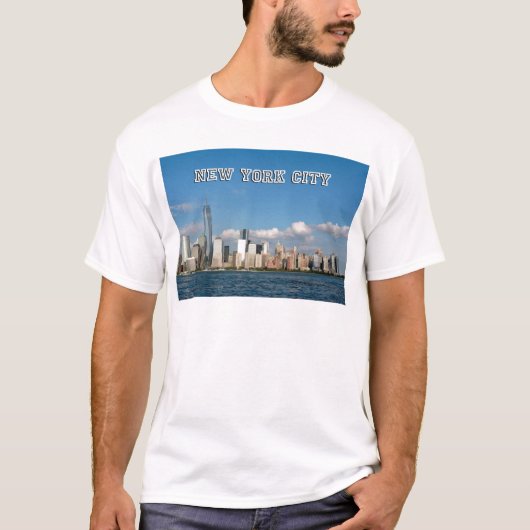 T-shirt Manhattan Skyline (Devant)