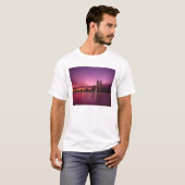 T-shirt Manhattan Skyline et Hudson River, New York, (Devant entier)