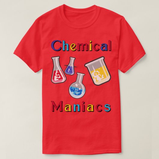 T-shirt Maniacs chimiques 3 (Design devant)