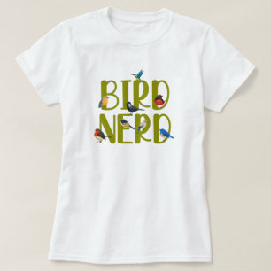 T-shirt Maniaque d'oiseaux Observation d'oiseaux