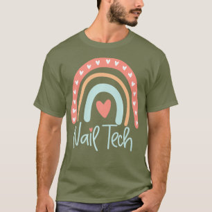 T-shirt Manicurist Boho Rainbow