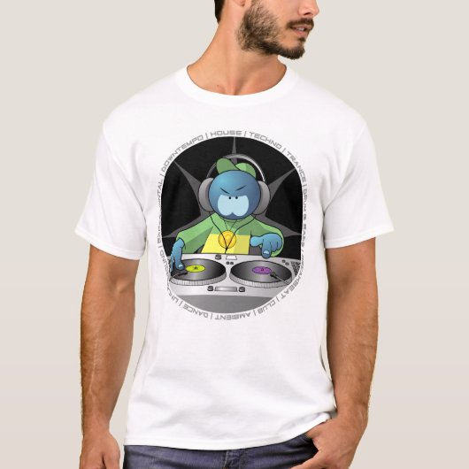 T-shirt Manie du DJ (Devant)