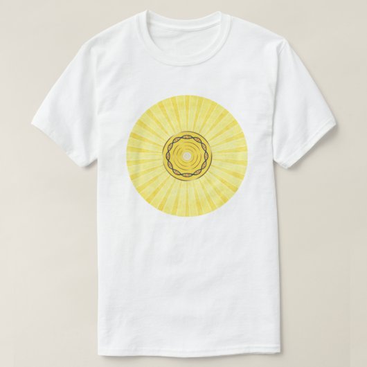 T-shirt Manifest abundance art design for  (Design devant)