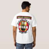 T-shirt Manifestant pacifique (Dos entier)