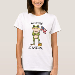 T-shirt Manifestation anti-Trump : Pas de rois en Amérique