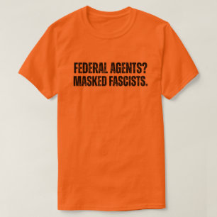 T-shirt Manifestation contre ICE de fascistes masqués