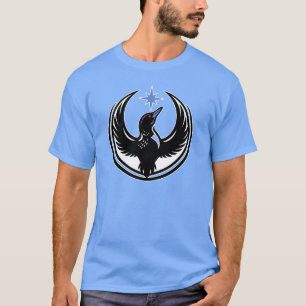T-shirt Manifestation de la Loon de l'oiseau du Minnesota