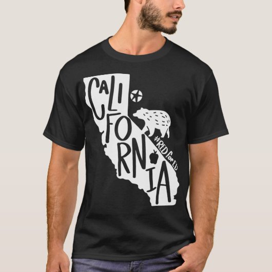 T-shirt Manifestation de protestation des enseignants de l (Devant)