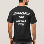 T-shirt MANIFESTATION MINNESOTA (Dos)