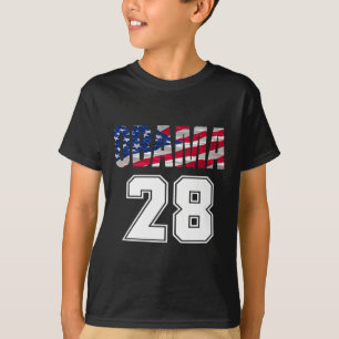 T-shirt Manifestation patriotique Obama 2028 Pour Le Prési